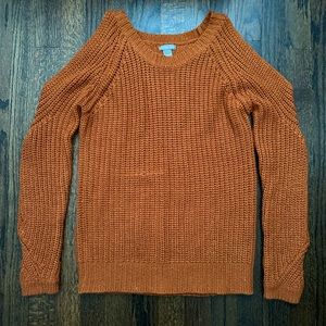 2/$10. Open Sleeve Sweater. Charlotte Russe. Size S.